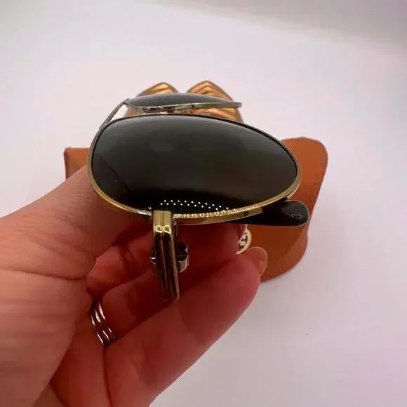 Tory Burch Aviator Sunglasses (330171) with Case - Picture 3 of 8